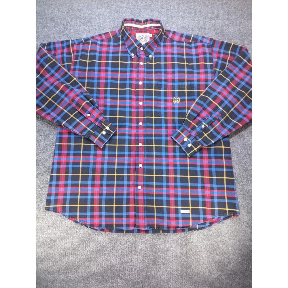 Cinch Mens XL Plaid Western Shirt Long Sleeve Cowboy Rodeo 100% Cotton Mexico